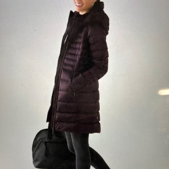 Lululemon Brave The Cold Down Puffer Jacket Black Cherry 4 - Picture 1 of 10